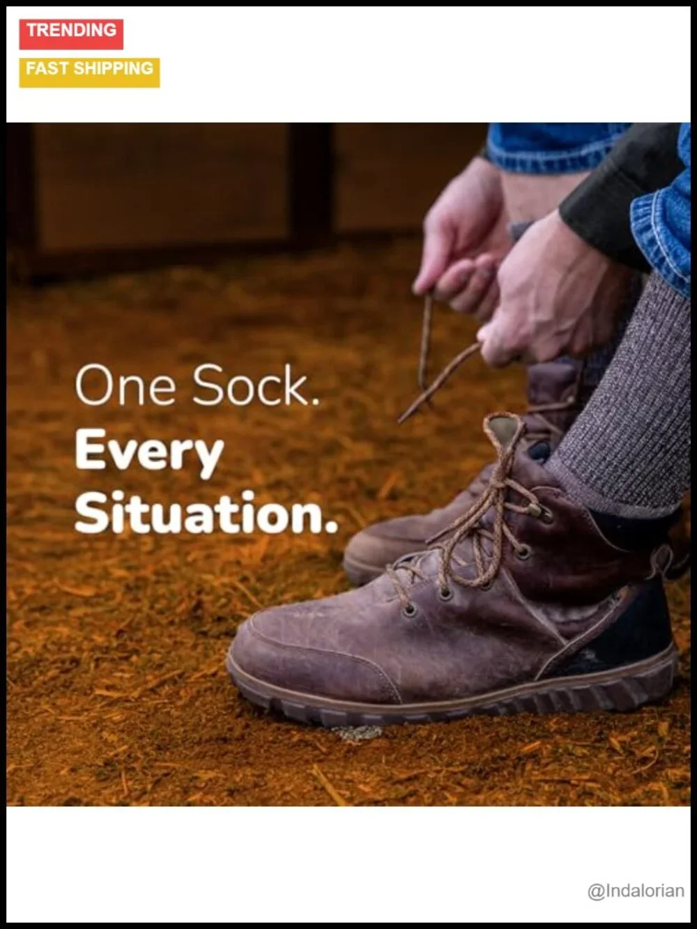 Merino Wool Socks for Wide Feet - 2 Pack